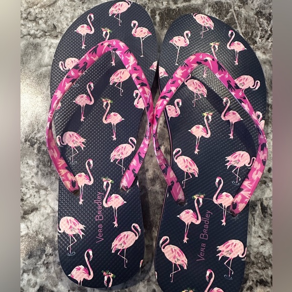 Vera Bradley flip flops - Picture 2 of 4